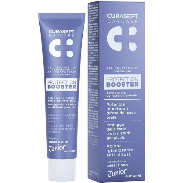 Curasept Daycare - Protection Booster Junior 7-12 Gel Dentifricio, 50Ml-image