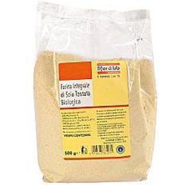 Fior Di Loto Farina Integrale Di Soia Tostata Bio, 500G-image
