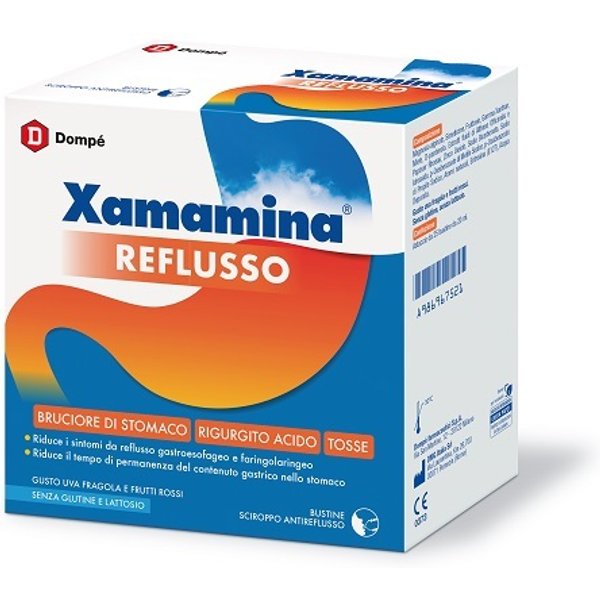 Dompé Xamamina - Reflusso Dispositivo Medico, 25 Bustine-image