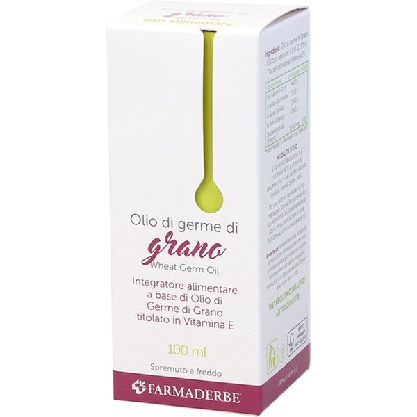 Farmaderbe Olio Alimentare Di Germe Di Grano, 100Ml-image