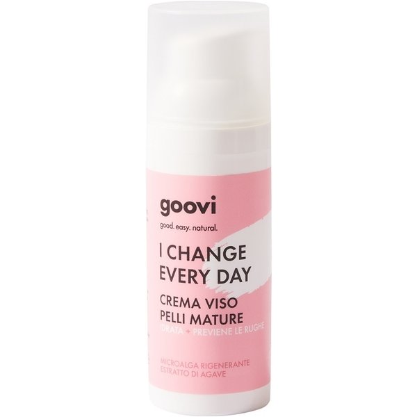 Goovi L Change Every Day Crema Viso Pelli Mature Idrata + Previene Rughe, 50Ml-image