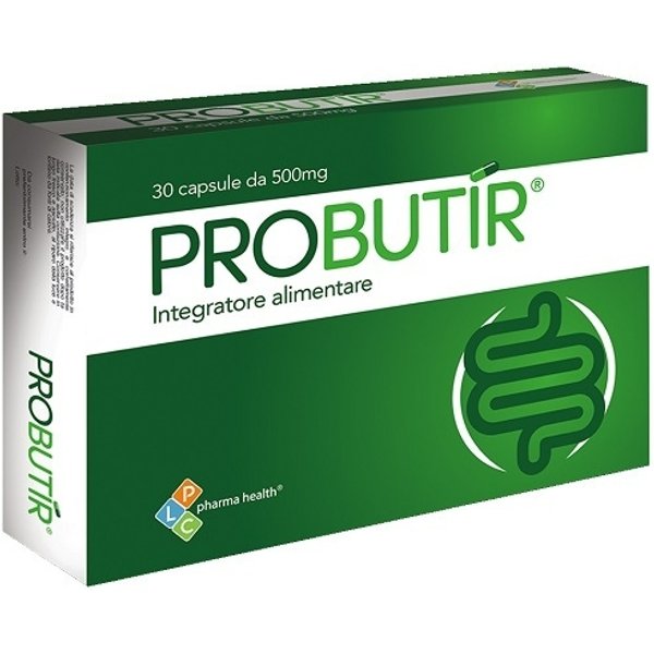 Plc Pharma Integratore Probutir - Simbiotico Per La Flora Intestinale, 30 Capsule Gastroresistenti-image