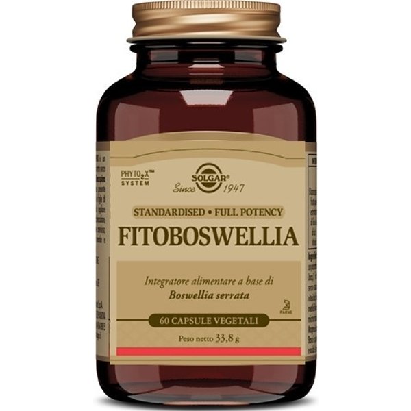 Solgar Fitoboswellia - Integratore Fitoboswellia Per Digestione E Articolazioni, 60 Capsule Vegetali-image