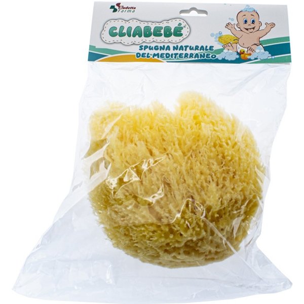 Budetta Farma Cliabebè Spugna Naturale Del Mar Mediterraneo Misura 14, 1 Pezzo-image