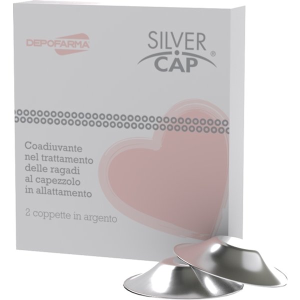 Depofarma Silver Cap Coppette In Argento Copri Capezzoli Allattamento 2 Pezzi-image