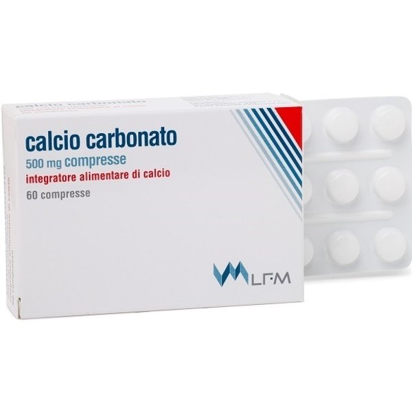Lab.Farmacologico Milanese Calcio Carbonato 60 Compresse-image