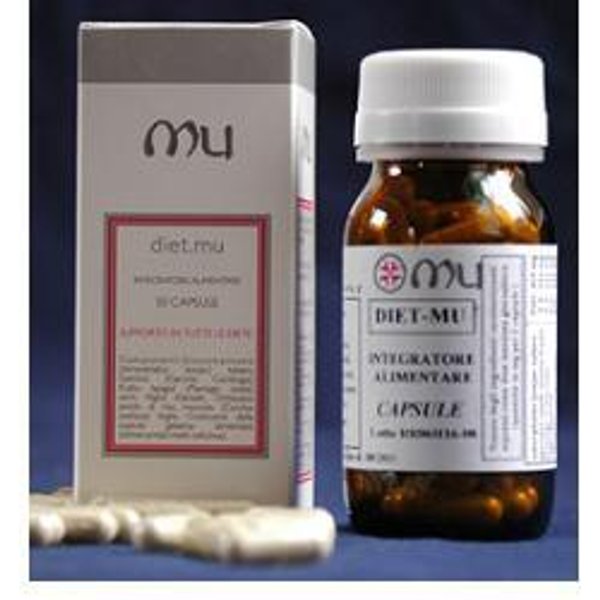 MU Diet MU Integratore Per Il Metabolismo Dei Grassi E Degli Zuccheri 50 Capsule-image