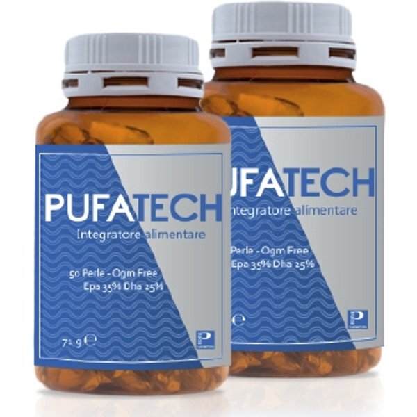 Piemme Pharmatech Italia Pufatech - Integratore Omega 3 Piemme Per Il Colesterolo Alto, 50 Perle-image