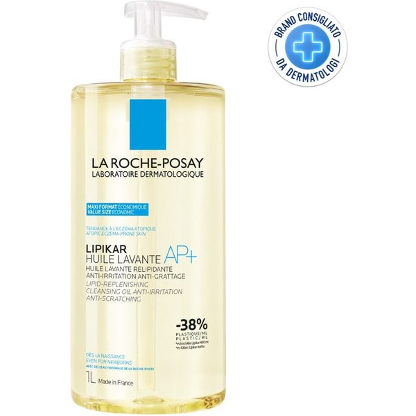 La Roche-Posay Lipikar - Olio Lavante Relipidante Anti-Arrossamenti, 1000Ml-image