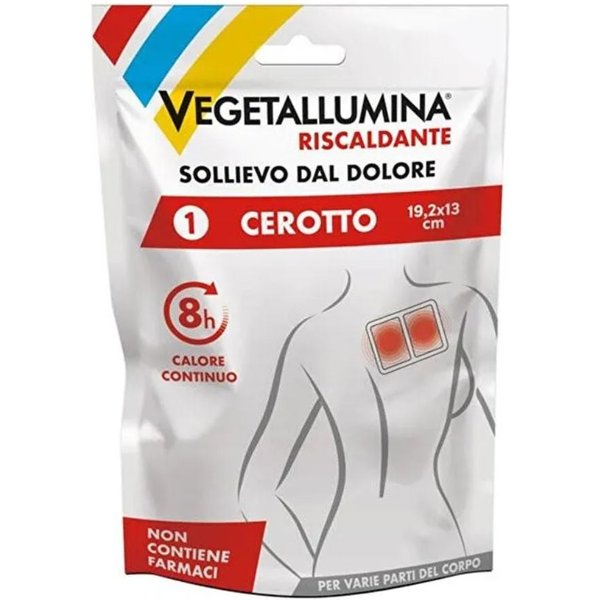 Pietrasanta Pharma Vegetallumina - Cerotto Riscaldante Misura 19.2 X 13 Cm, 1 Pezzo-image