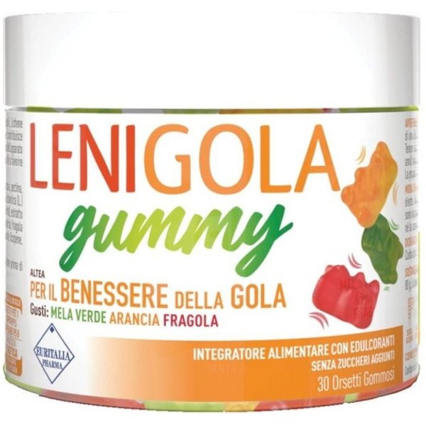 Lenigola Gummy Integratore Benessere Gola In Caramelle Vari Gusti, 30 Gommose-image