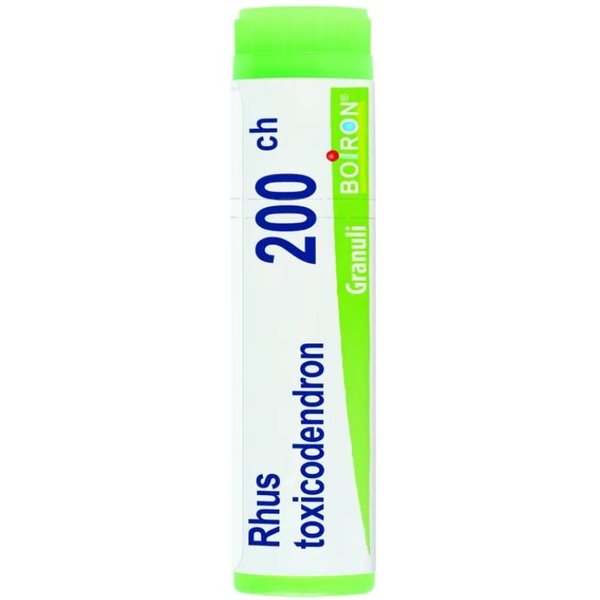 Boiron Rhus Toxicodendron 200CH Rimedio Omeopatico In Globuli, 1G-image