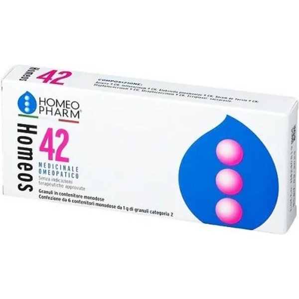 Cemon Homeos 42 Medicinale Omeopatico In Granuli, 6 Tubi Dose-image