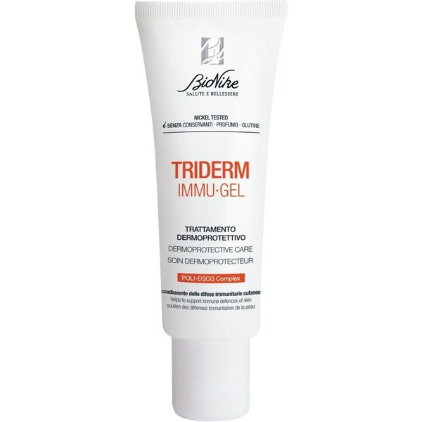BioNike Triderm - Immu-Gel Trattamento Dermoprotettivo Coadiuvante Difese Immunitarie Cutanee, 30Ml-image