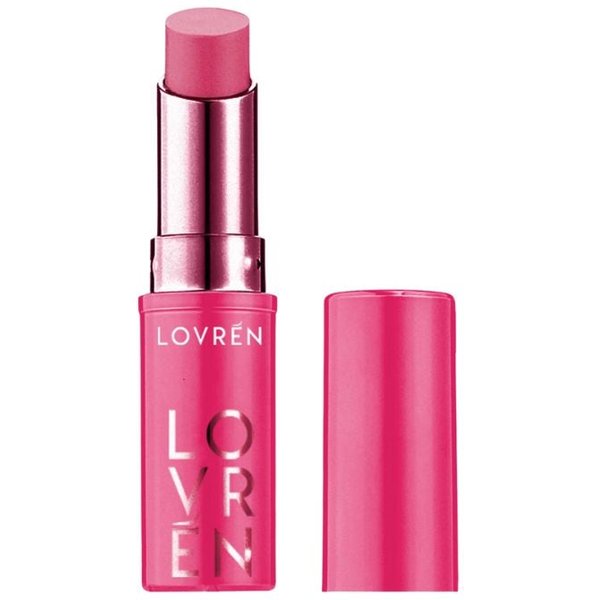 LovréN Make Up - LB2 Lip Stick Balm Color Boost Burro Cacao Colorato Rubino, 3.5G-image