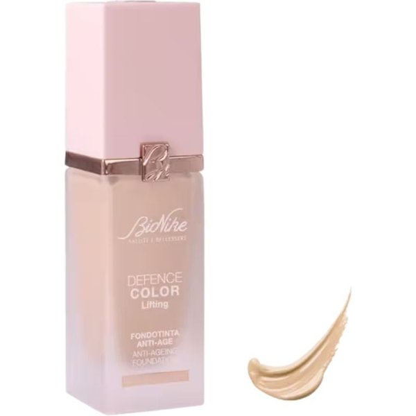 BioNike Defence Color Lifting Fondotinta Anti-Age Per Pelle Matura Sensibile Allergica Colore 01 Ivory, 30Ml-image