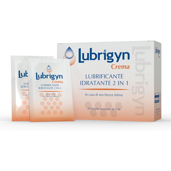 Uniderm Lubrigyn - Crema Lubrificante E Idratante Per La Secchezza Intima, 20 Bustine Da 2 Ml-image