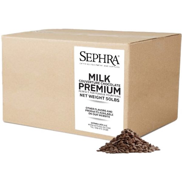 Sephra Premium Milk Chocolate BULK 50lb case