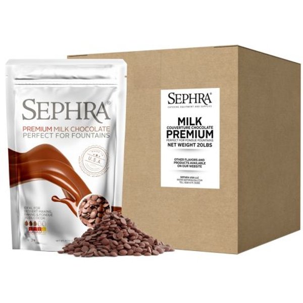 Sephra Premium Milk Chocolate 20lb case