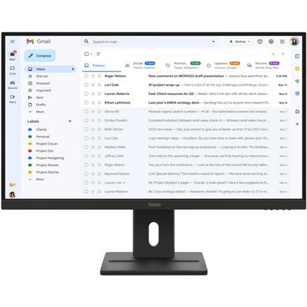 Lenovo Ts Thinkvision E27-40 27 FHD Ips/Fhd/Vga,Hdmi,Dp/ 64BCMAT4EU-image