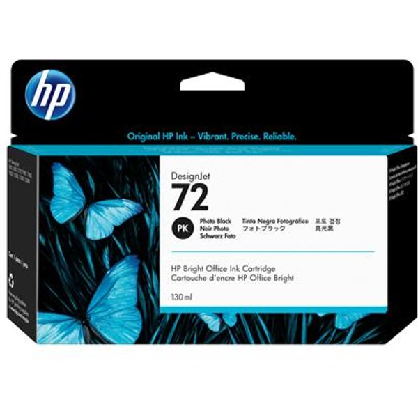 HP 72 130ML Photo Black Ink Cartridge C9370A-image