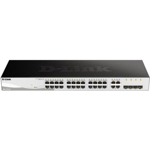 D-Link 24-PORTS POE 10 100 1000MBPS With 4 X Sfp Ports DGS-1210-28P/E-image
