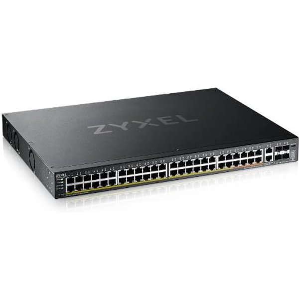 Zyxel Switch Managed Layer 3 Lite Stackable 48 Porte POE XGS2220-54FP-EU0101F-image