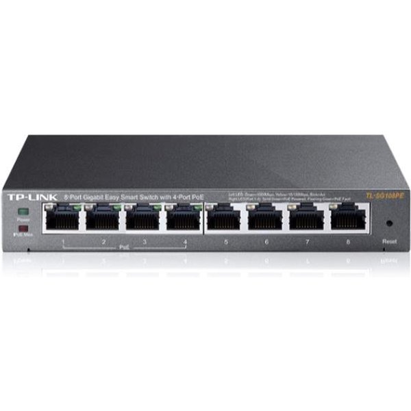 TP-Link Gigabit POE Smart Switch TL-SG108PE-image