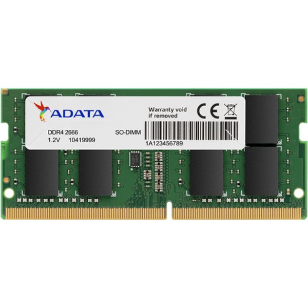 Adata Ram Sodimm 16Gb Ddr4 2666 Mhz 512Mx8 Cl19 Ad4S266616G19-Sgn-image