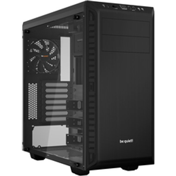 Be Quiet! Case Atx Pure Base 600 Window, 7 HDD Slot, 2Xusb3.0, 1Xaudio I/O, Black Bgw21-image