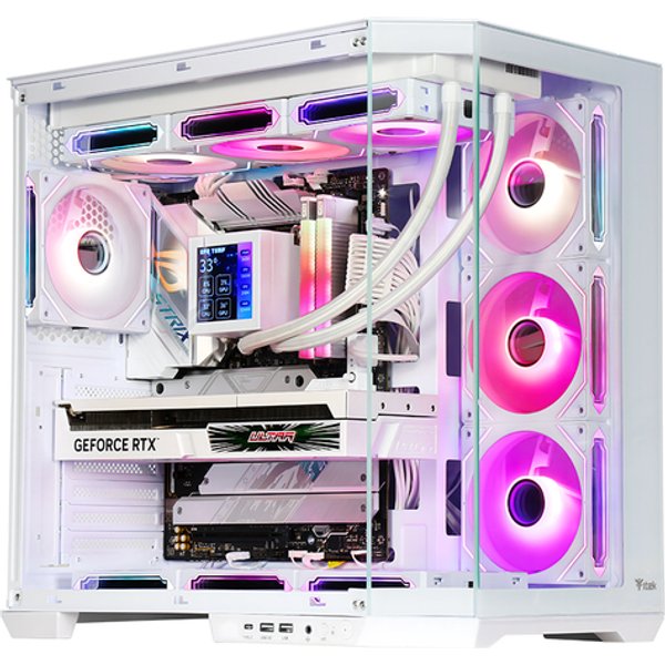 ITek Case Dark Cave Aku - Gaming Tower, Atx, 4X12Cm Argb Fan, Usb3, Type-C, Temp Glass Side Fron Itgcadcakw-image