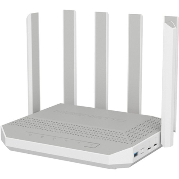 Keenetic Modem/Router Hero 5G Dual Sim, Wi-Fi 6 Ax3000 Mesh, N.1 Porta Da 2,5GB, Smart Switch 4 Port KN-4110-01-EU-image