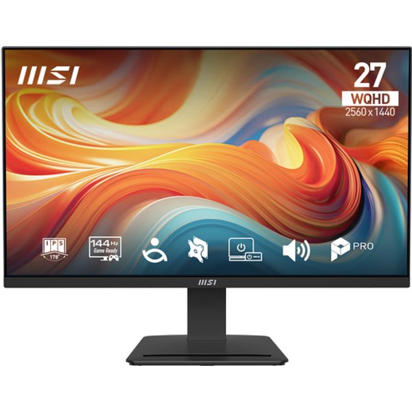 MSI Monitor 27 LED Ips Wqhd 16:9 144Hz 1MS, Hdmi/Dp, Multimediali 9S6-3Pe2Ch-015-image