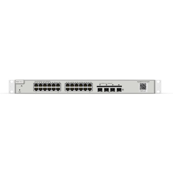 Reyee Cloud Switch Managed Gigabit POE L3 24 X Ge Poe+ 4 Sfp Power Budget 370W Rg-Nbs5100-24Gt4Sfp-P-image