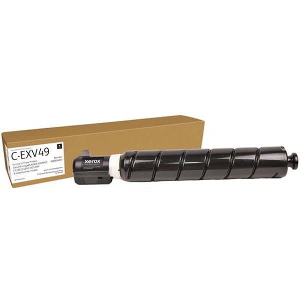Xerox Everyday Remanufactured Toner Replaces Canon C-EXV49 Black (8524B002) 006R04907-image