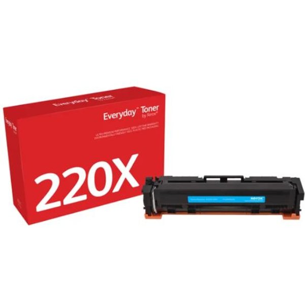 Xerox Everyday Cyan Toner Replaces Hp 220X (W2201X) High Capacity 006R05209-image