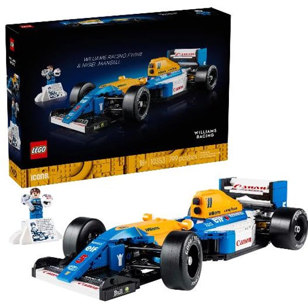 Lego Williams Racing FW14B E Nigel Mansell 10353-image