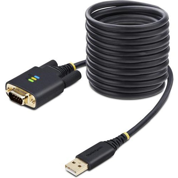 Startech Cavo Adattatore Da USB A Seriale 3M Com Retention Ic Ftdi 1P10FFC-USB-SERIAL-image