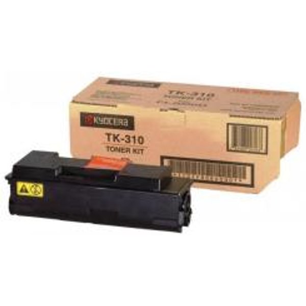 Kyocera Toner Kit TK-310 Per FS-3900DN/FS-4000DN/FS-2000D/FS-2000DN (12.000 Pagine In Formato A4 Con Copertura Nero Del 5 100) 1T02F80EUC-image