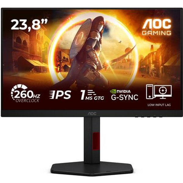 AOC Monitor Gaming 24 Ips FHD Reg Alt 24G4ZR-image