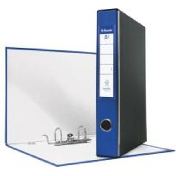 Esselte Registratori Eurofile - F.To Protocollo Dorso 5 Cm Utile 23X33 Blu (Conf.8) 390754050-image