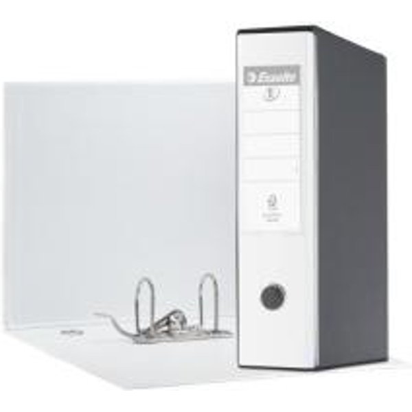 Esselte Registratori Eurofile - F.To Protocollo Dorso 8 Cm Utile 23X33 Bianco (Conf.6) 390755040-image