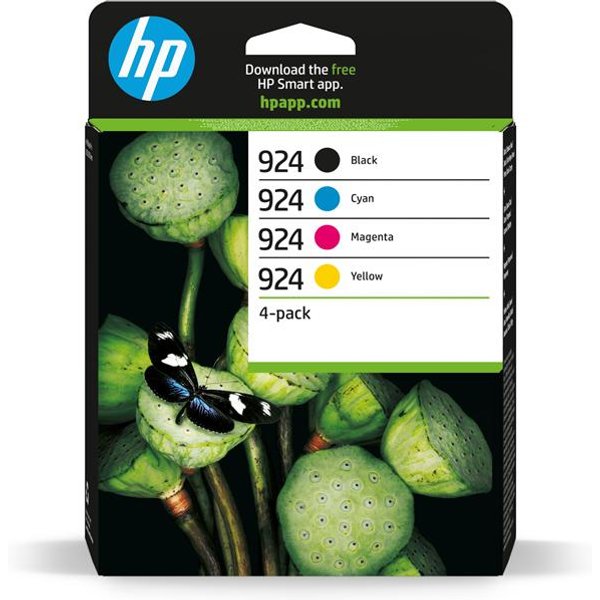 HP 924 Cmyk Original Ink 4-PACK 6C3Z1NE#LS1-image