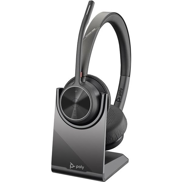 Poly HP Voyager 4320 Usb-C Headset +BT700 Dongle +Charging Stand 77Z31AA-image