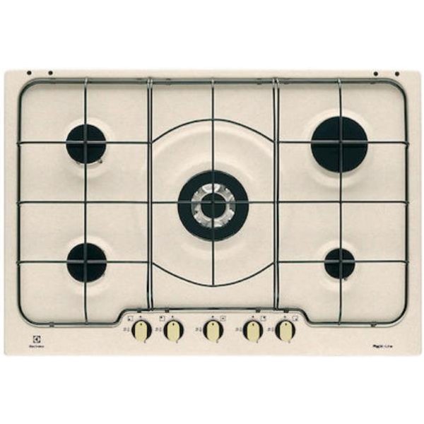 Electrolux Piano Gas RGG7253OON 75CM 5F Sabbia 949630612-image