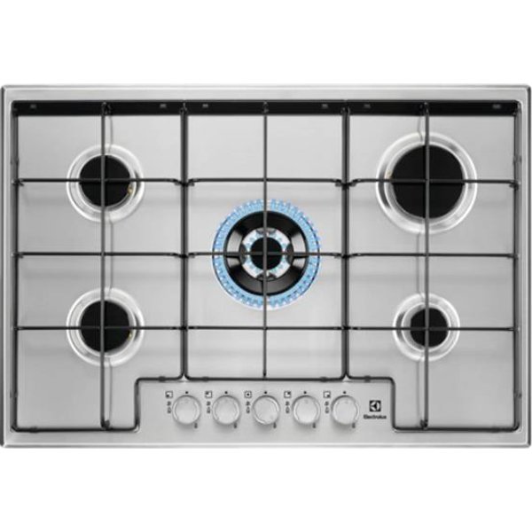 Electrolux Piano Gas EGS7534X 75CM 5F Inox 949630942-image