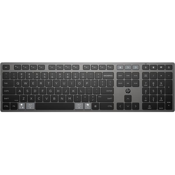 HP 725 Multi-Device Rechargeable Wireless Keyboard Bt+Dongle 9T5B2AA#ABZ-image