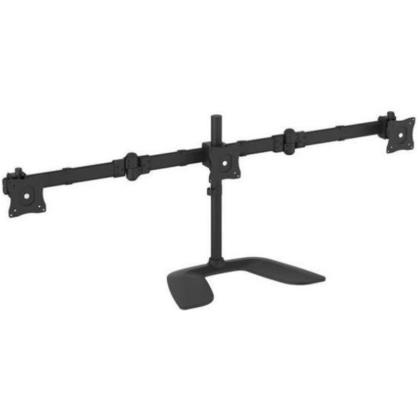 Startech Supporto/Braccio Articolabile Per Triplo Monitor In Acciaio Fino A 27 - Stand 3X Schermi Vesa (ARMBARTRIO2) ARMBARTRIO2-image