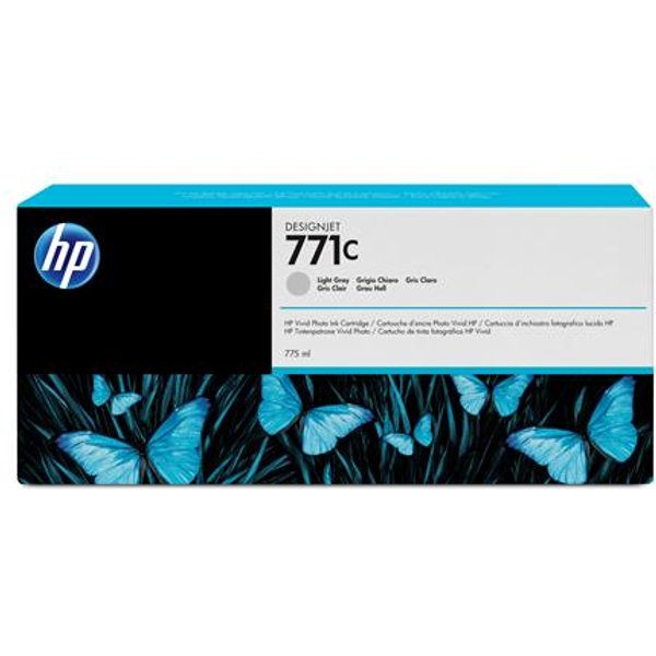 HP Cartuccia Inchiostro Grigio Chiaro Designjet 771C Da 775 Ml B6Y14A-image