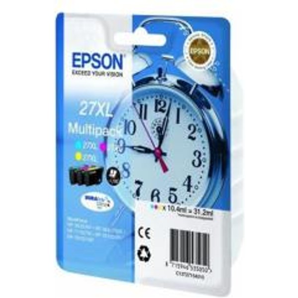 Epson Multipack 3-COLOUR 27XL Durabrite Ultra Ink C13T27154012-image